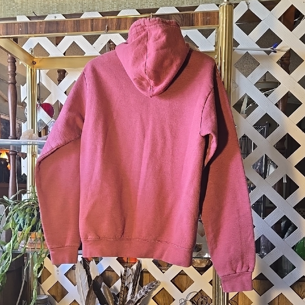 Ladies Fruit of the Loom Pink Zip-Up Hoodie Size Small-FC - Picture 4 of 4